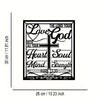 Elegant Metal Cross Wall Art for Home and Office