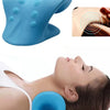 Neck and Shoulder Relaxer Pillow with Cervical Traction Support