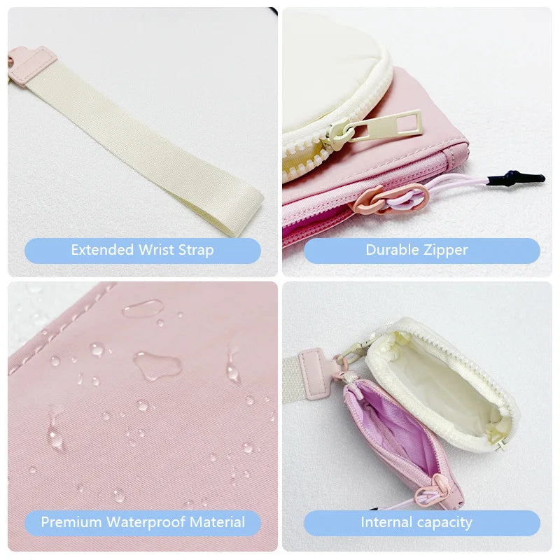 Mini Zip-Around Wristlet Wallet Set (2 Pack)