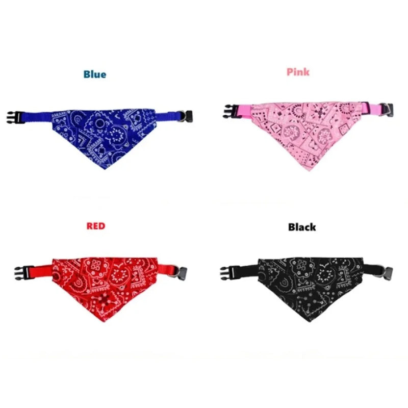 Collar Bandana Ajustable para Mascotas