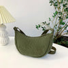 Women's Corduroy Hobo Shoulder Bag
