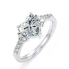 Dainty Heart Cubic Zirconia Ring