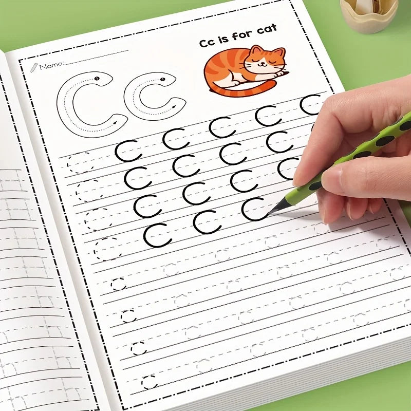 A-Z Alphabet Practice Book with Coloring Activities for Kids