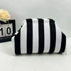 Striped Knit Tote Bag - Casual & Spacious Handbag