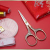 Vintage Stainless Steel Sewing Scissors for Fabric and Embroidery