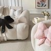 Cute Bow-Shaped Plush Pillow for Cozy Home Decor
