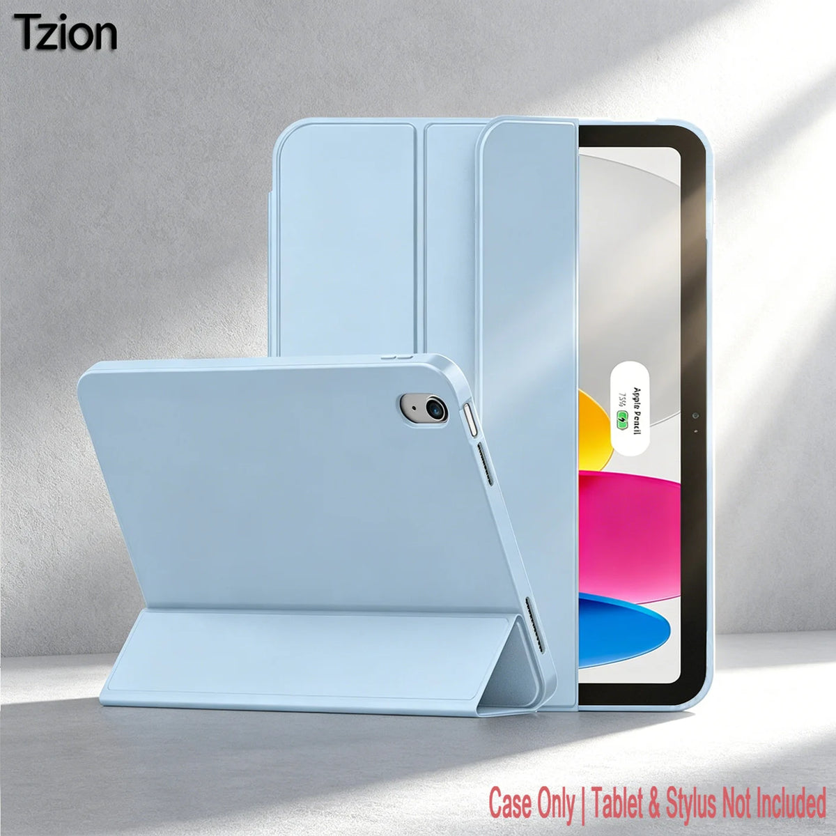 Trifold Stand Cover for iPad 10.9/11 Inch with Auto Wake/Sleep