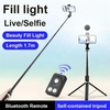Selfie Stick Tripod with Ring Light and Wireless Remote