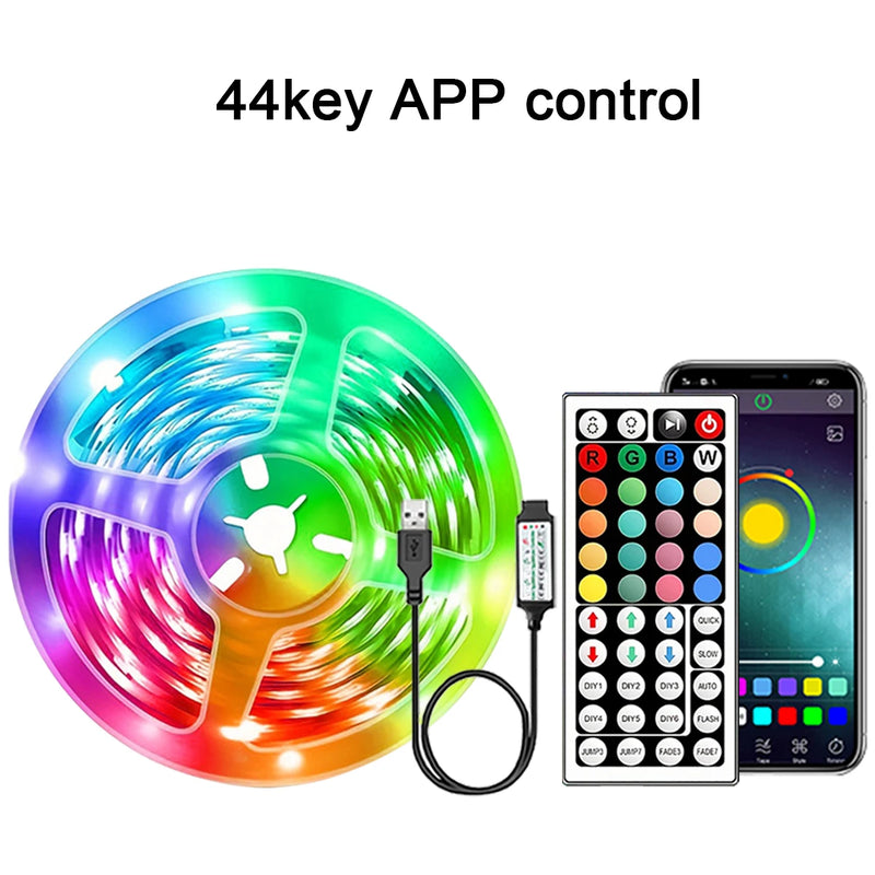 USB RGB LED Light Strip with App Control