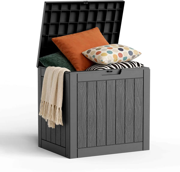 30-Gallonen absperrbarer Outdoor-Aufbewahrungsbox