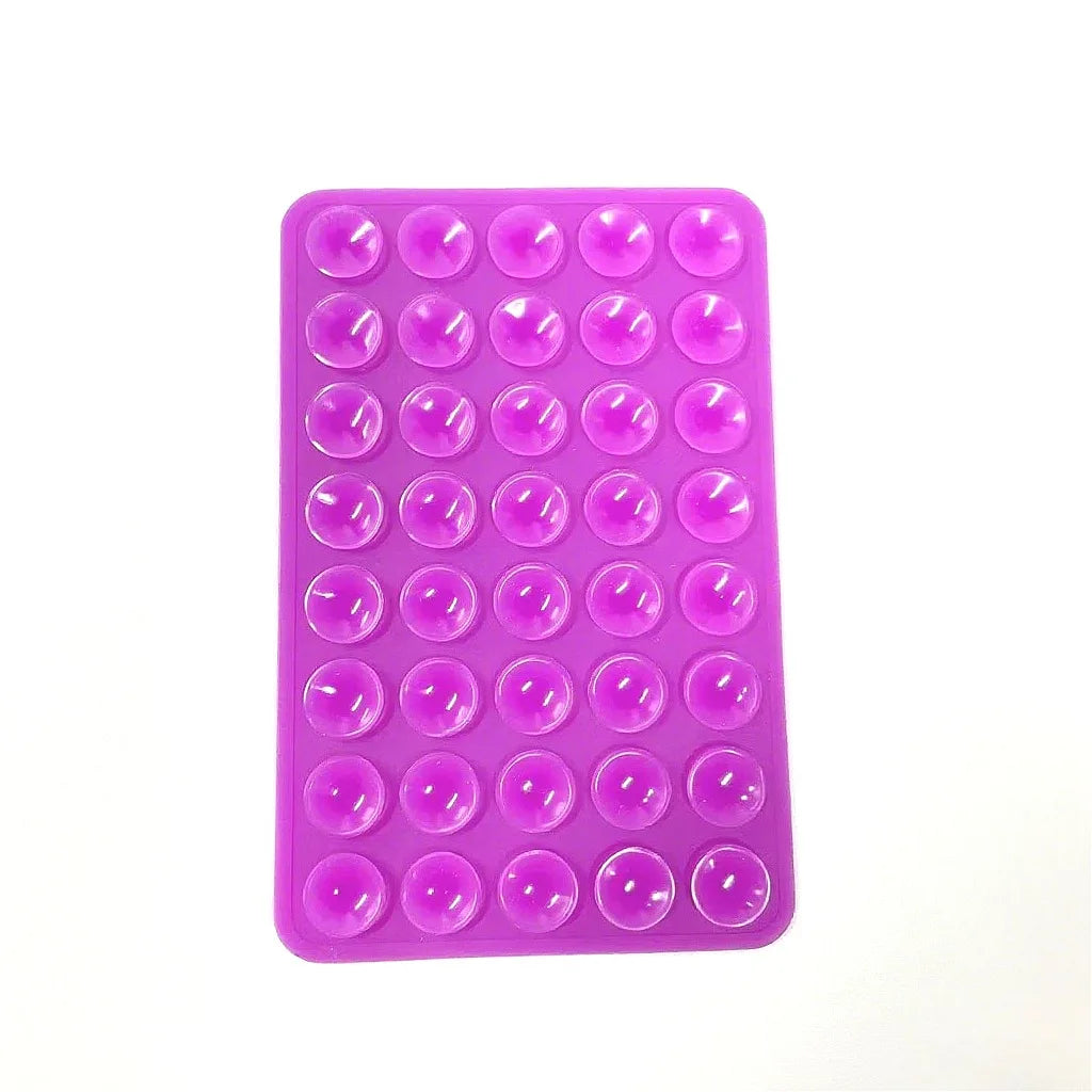 Silicone Suction Cup Phone Grip with Double-Sided Adhesive