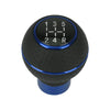 Universal Aluminum Alloy Shift Knob with Leather Grip