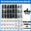 12.9 Grade Carbon Steel Hex Socket Cap Screw and Nut Assortment Kit