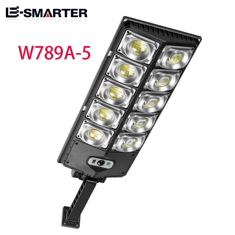 W789A-5 LED floodlight module for motion-activated solar garden lighting.