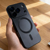 Metallic Magnetic Phone Case with Camera Lens Protection