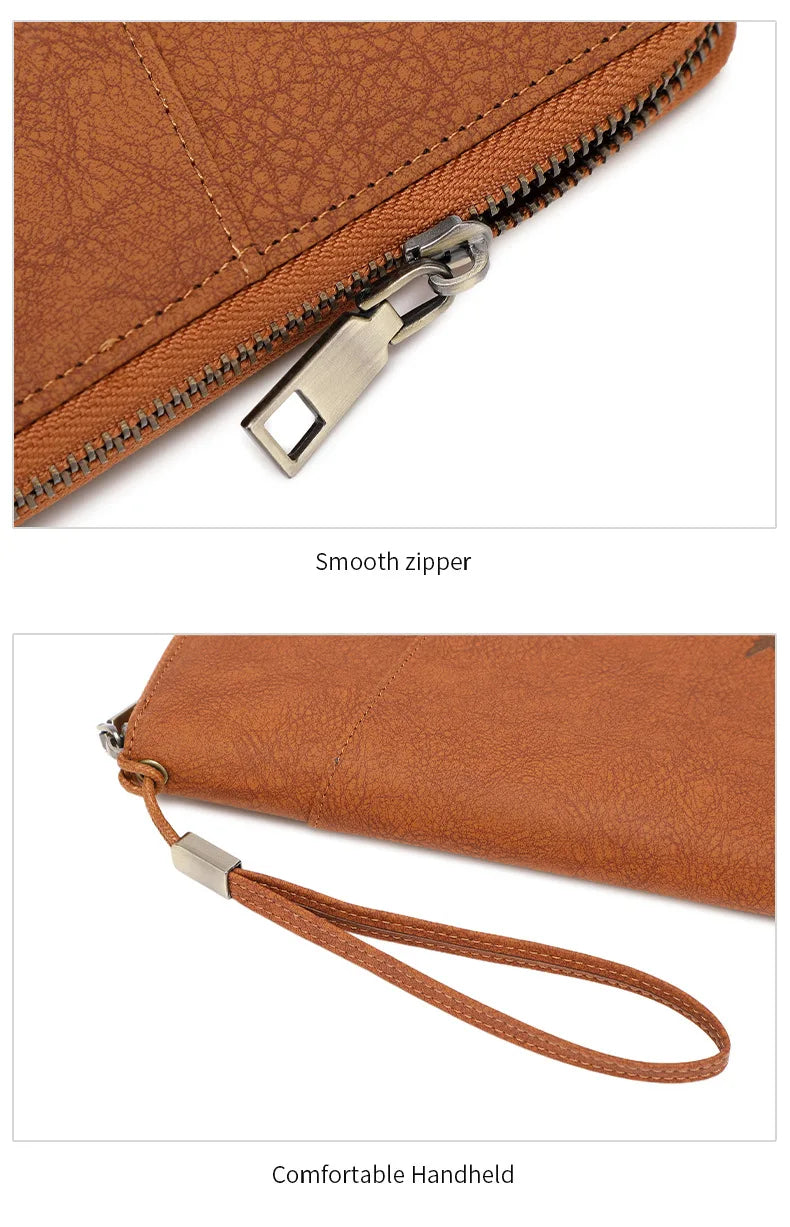 RFID Blocking Travel Passport Holder and Document Organizer