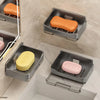 No-Drill Wall Mounted Soap Holder with Drainage