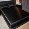Luxury Satin Fitted Sheet Set with Pillowcases