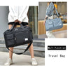 Large Capacity Travel Duffle Bag with Shoe Compartment