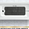 Extra Long Non-Slip Bathtub Mat with Suction Cups & Drain Holes