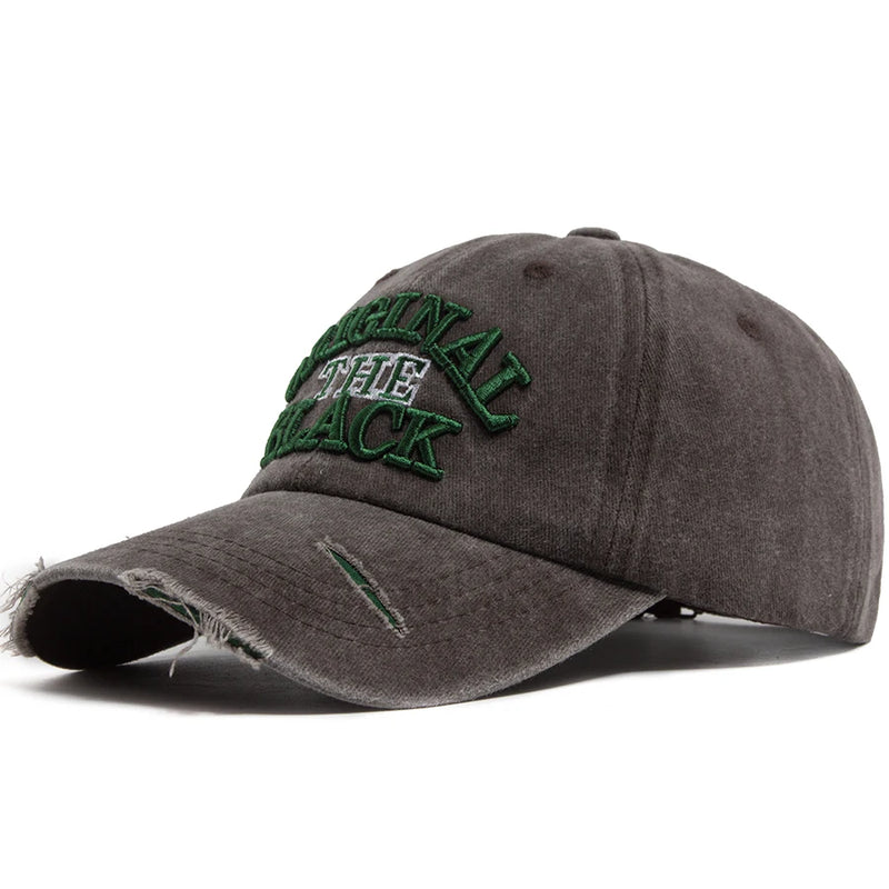 Vintage Washed Cotton Baseball Cap