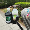 2-in-1 Rotating Cup and Phone Holder for Strollers