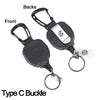 Heavy-Duty Retractable Badge Holder with Card Cover