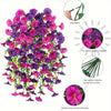 75cm Artificial Peony Garland - Hanging Silk Flower Decor