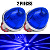 Two waterproof LED side marker lights for trucks, trailers, and vans.