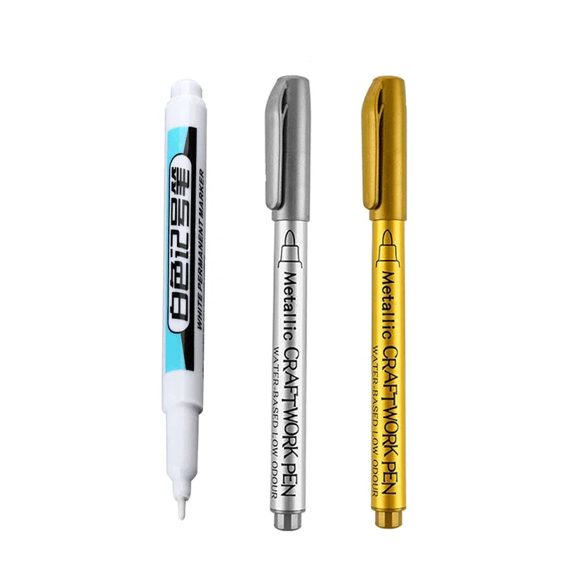 Permanent Paint Pen Set for Multiple Surfaces