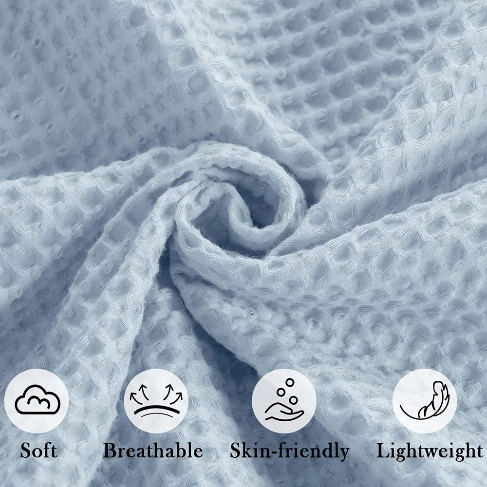 Baby Cotton Waffle Weave Blanket