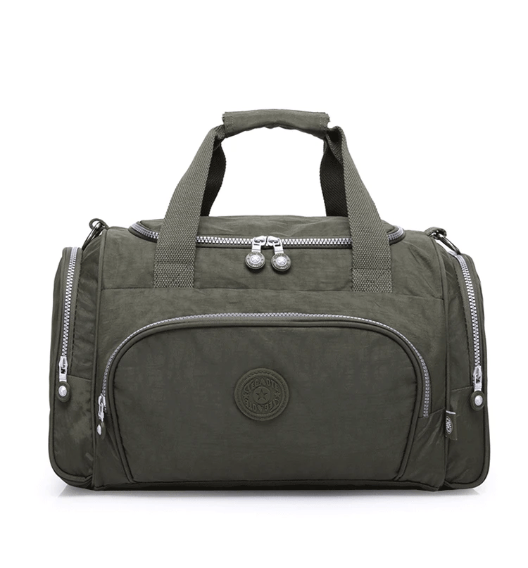 Lightweight Nylon Travel Duffle Bag for Women