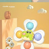 Suction Cup Spinner Bath Toys for Babies and Toddlers
