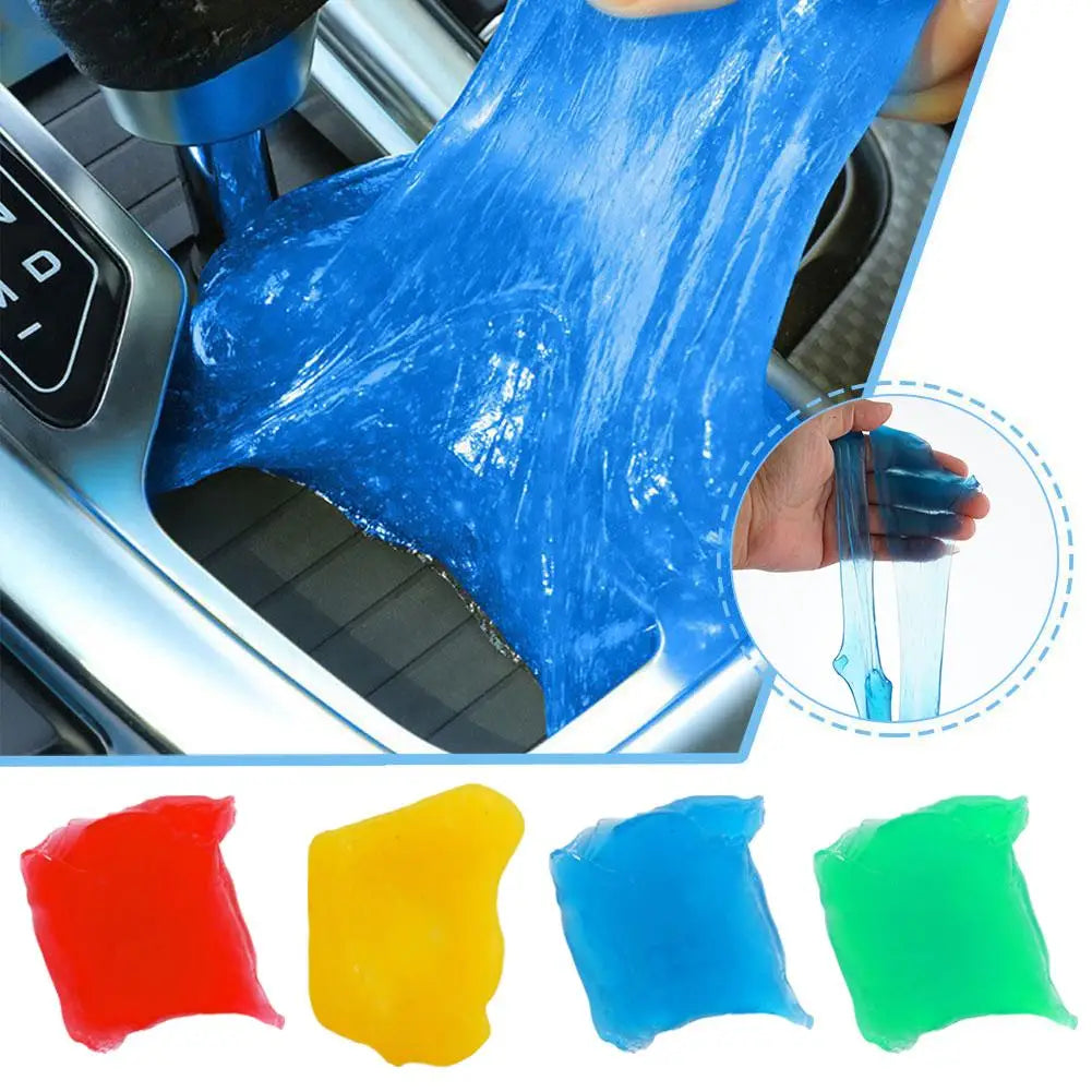 Reusable Multifunctional Cleaning Gel for Car Interiors and Electronics