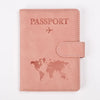 PU Leather Passport Holder with Credit Card Slots