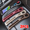 Car Seat Gap Filler Organizer with Dual Storage Grooves