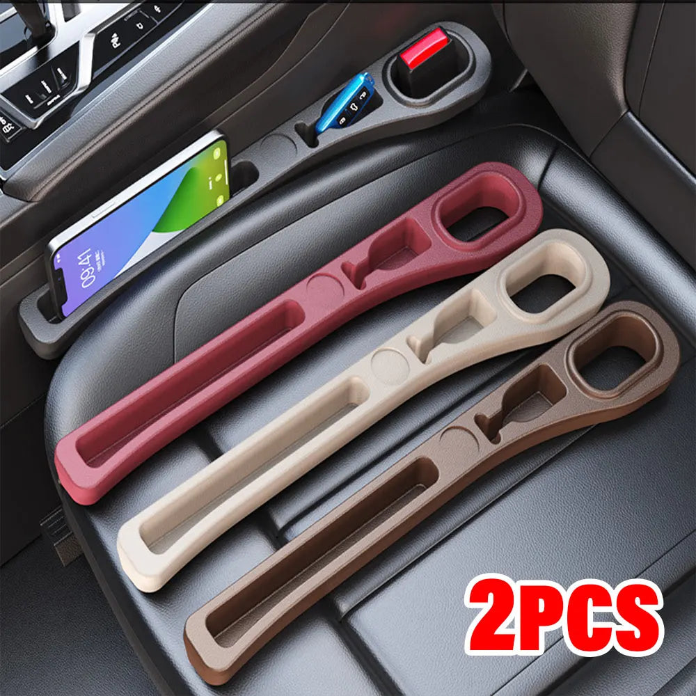 Car Seat Gap Filler Organizer with Dual Storage Grooves