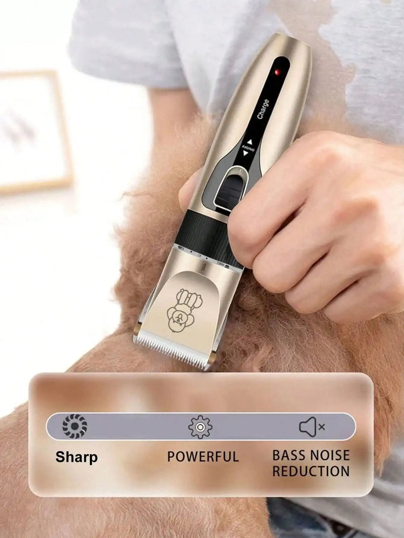 Quiet Rechargeable Pet Hair Trimmer