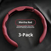 Premium Universal Leather Steering Wheel Cover