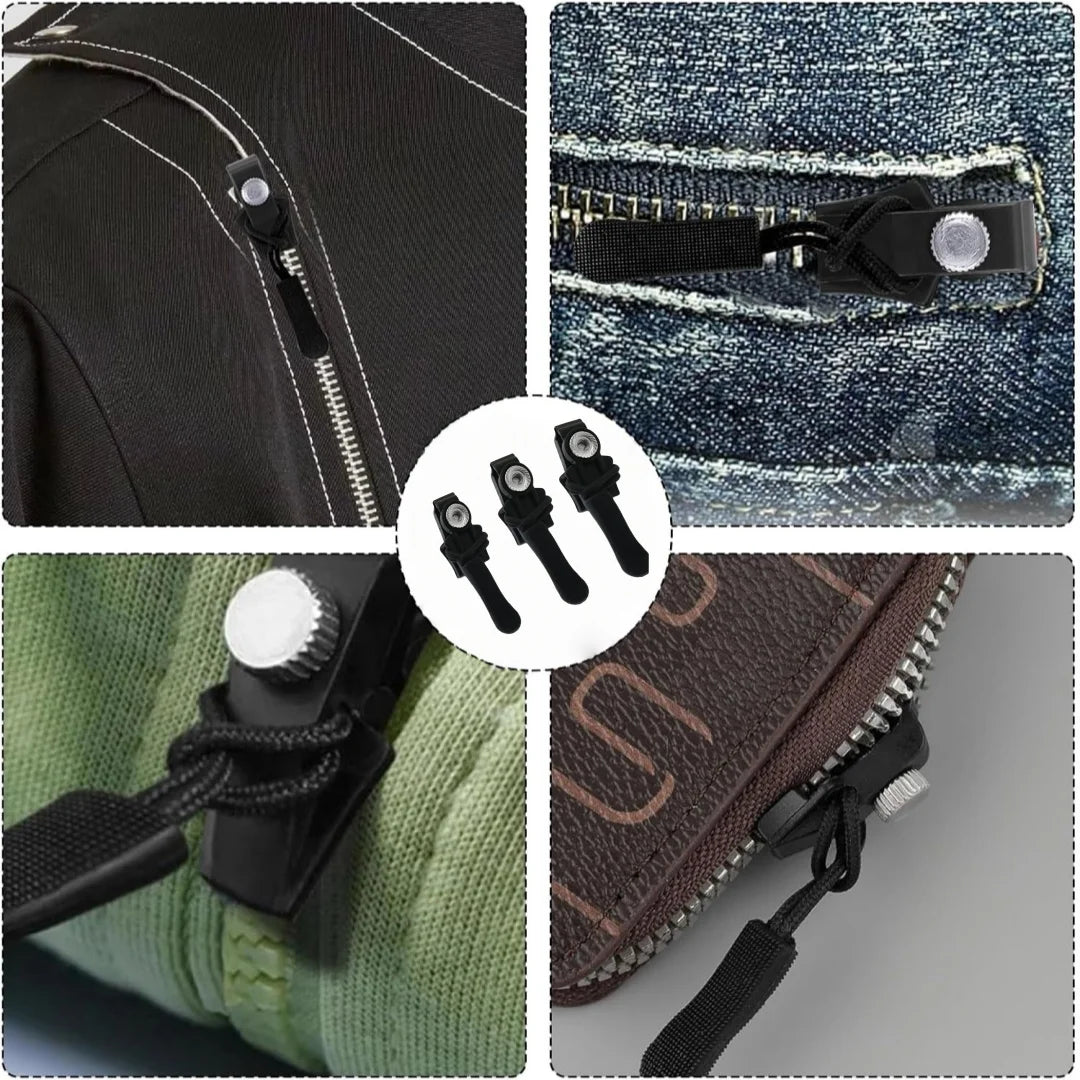 Universal Replacement Zipper Heads for Jackets, Bags & Luggage