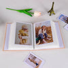 Fabric-Covered Photo Album with 100 Slots for Cherished Memories