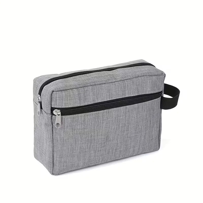 Men's Large-Capacity Travel Toiletry Bag with Hanging Hook