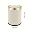 Step-On Trash Can with Lid – Durable Plastic Wastebasket for Home