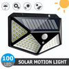 Solar-Powered LED Motion Sensor Spotlight