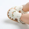 Embroidered Floral Baby Girl Sandals – Soft Sole, Lightweight & Breathable