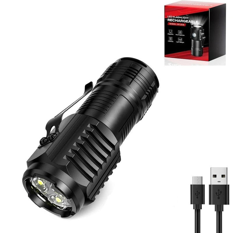 Compact LED Pocket Flashlight