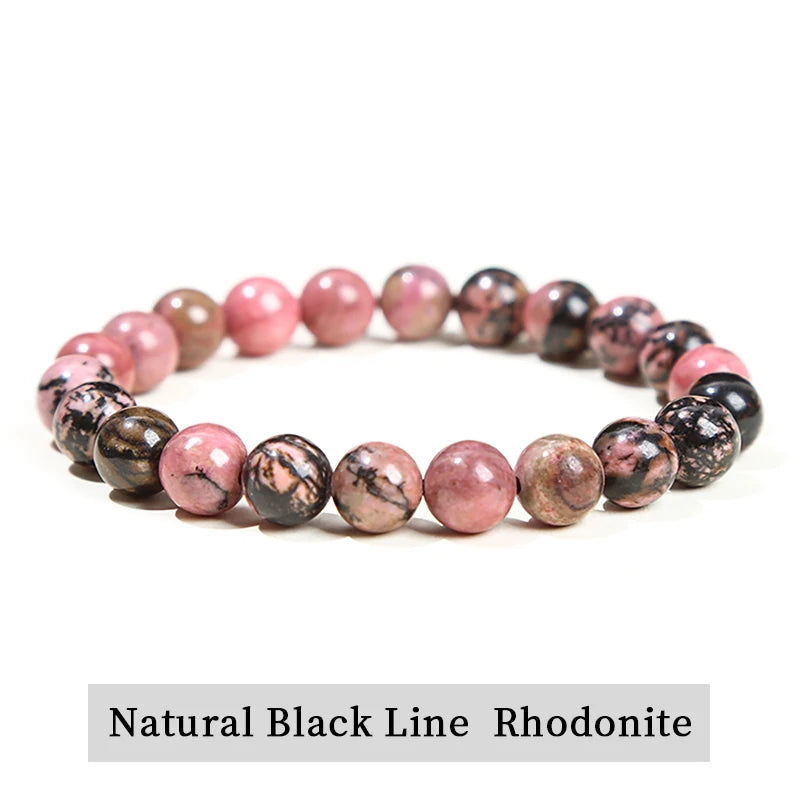 Natural Stone Beaded Bracelet