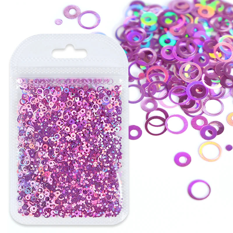 Mirror Bubble Sequins for Resin Art and DIY Crafts
