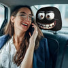Cartoon Big-Eyed Car Headrest Cover Set (2 Pack)