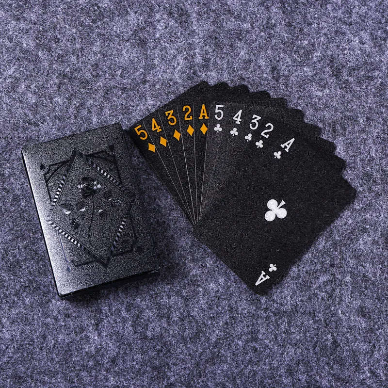 Premium Waterproof Playing Cards - Gold Foil Finish